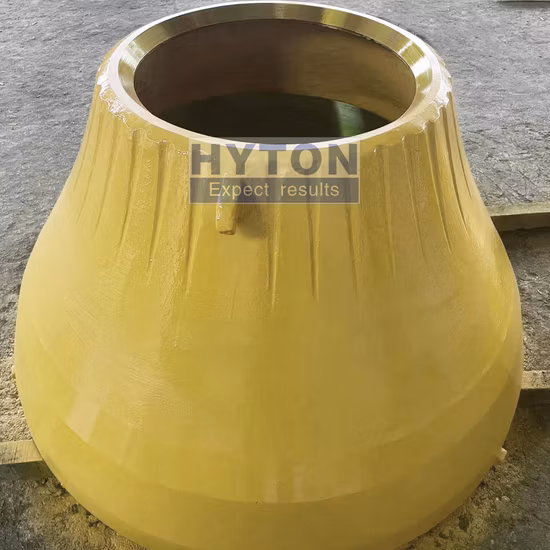 Mining Equipment Crusher Parts Mantle Concave Suit for Gp500